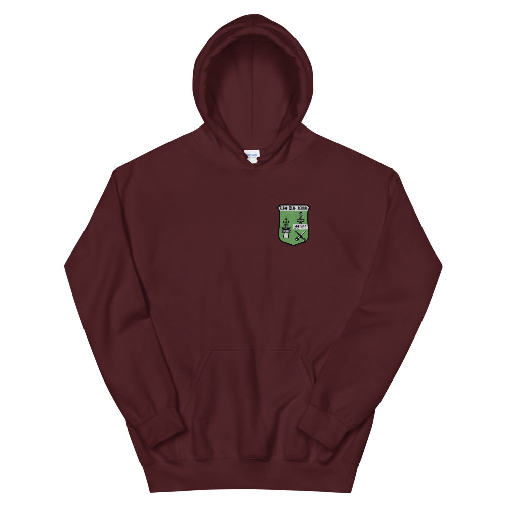 USS Simms (FF-1059) Ship's Crest Hoodie