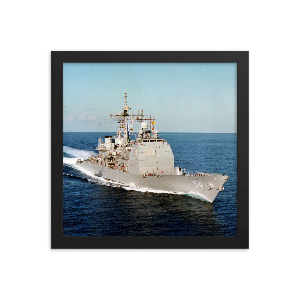 USS Antietam (CG-54) Framed Ship Photo