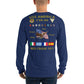 USS America (CVA-66) 1971 Long Sleeve Cruise Shirt