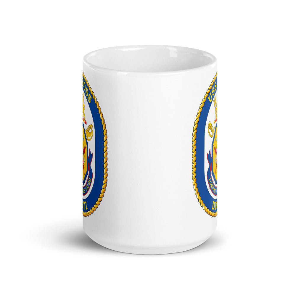 USS Ross (DDG-71) Ship's Crest Mug