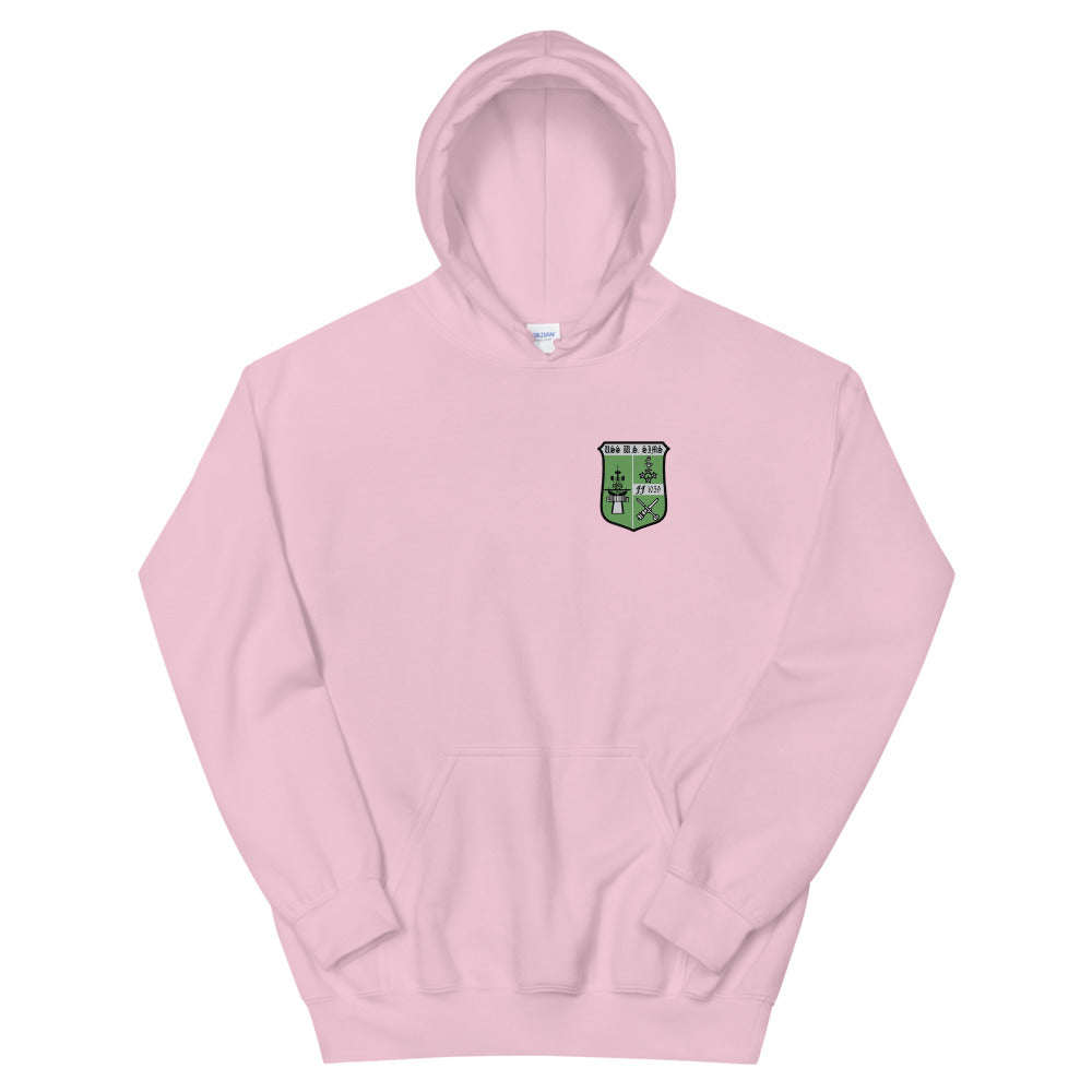 USS Simms (FF-1059) Ship's Crest Hoodie