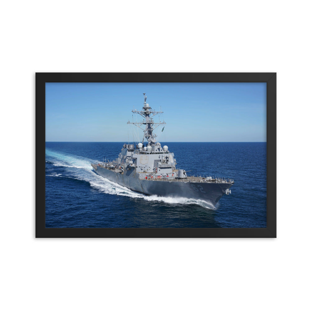 USS Fitzgerald (DDG-62) Framed Ship Photo