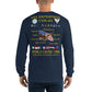 USS Enterprise (CVN-65) 1986 Long Sleeve Cruise Shirt