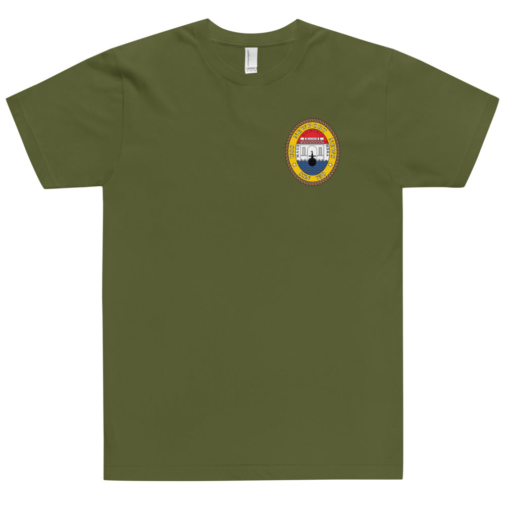 USS Newport News (SSN-750) Ship's Crest Shirt