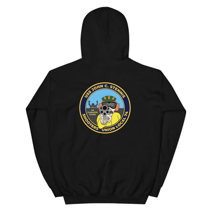 USS John C. Stennis (CVN-74) Shooters Union Local 74 Hoodie