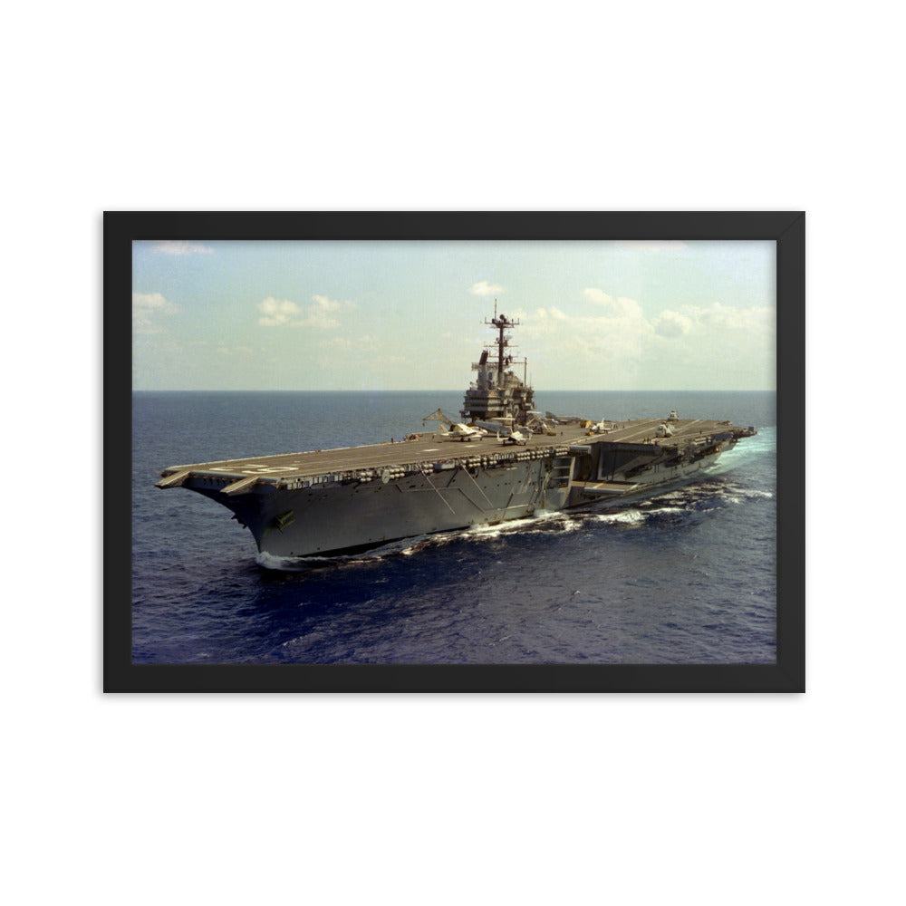 USS Independence (CV-62) Framed Ship Photo