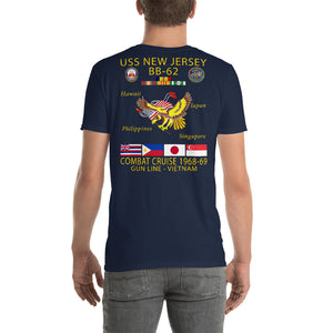 USS New Jersey (BB-62) 1968-69 Cruise Shirt