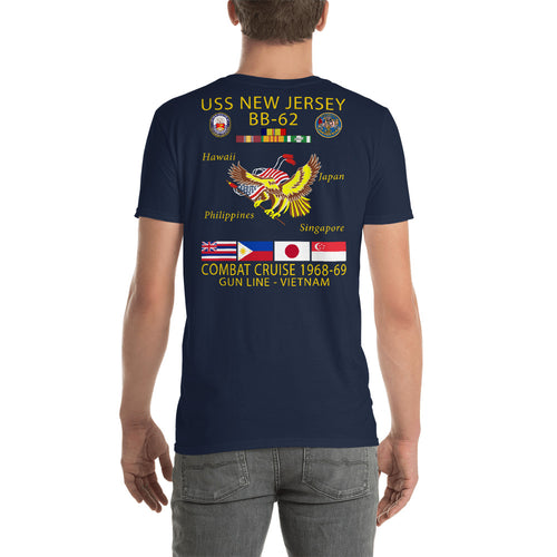 USS New Jersey (BB-62) 1968-69 Cruise Shirt