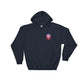 USS Ranger (CV-61) 1987 Cruise Hoodie - Map