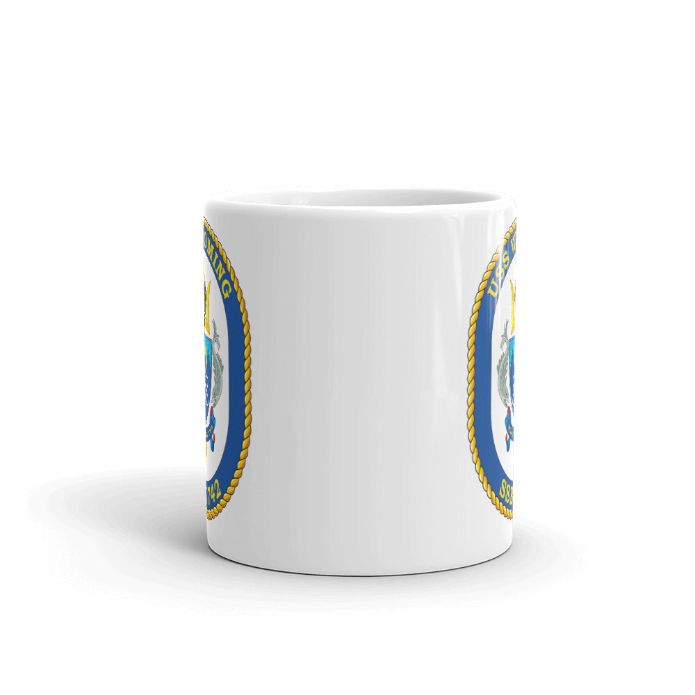 USS Wyoming (SSBN-742) Ship's Crest Mug