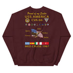 USS America (CVA-66) 1967 Cruise Sweatshirt - FAMILY
