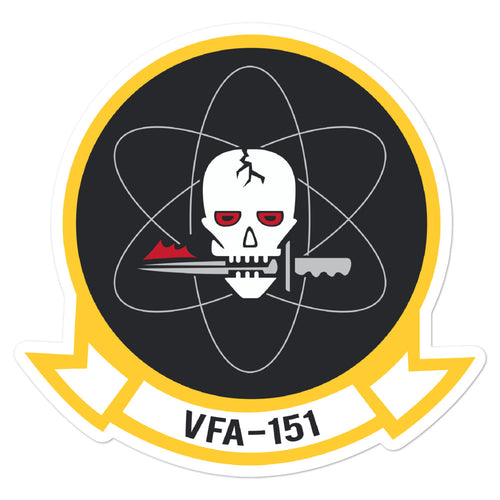 VFA-151 Vigilantes Squadron Crest Vinyl Sticker