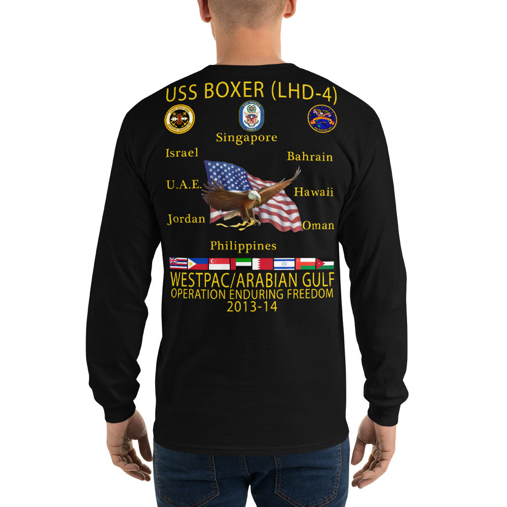USS Boxer (LHD-4) 2013-14 Cruise Shirt
