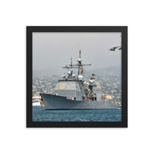 Load image into Gallery viewer, USS Port Royal (CG-73) Framed Ship Photo - Pearl Harbor