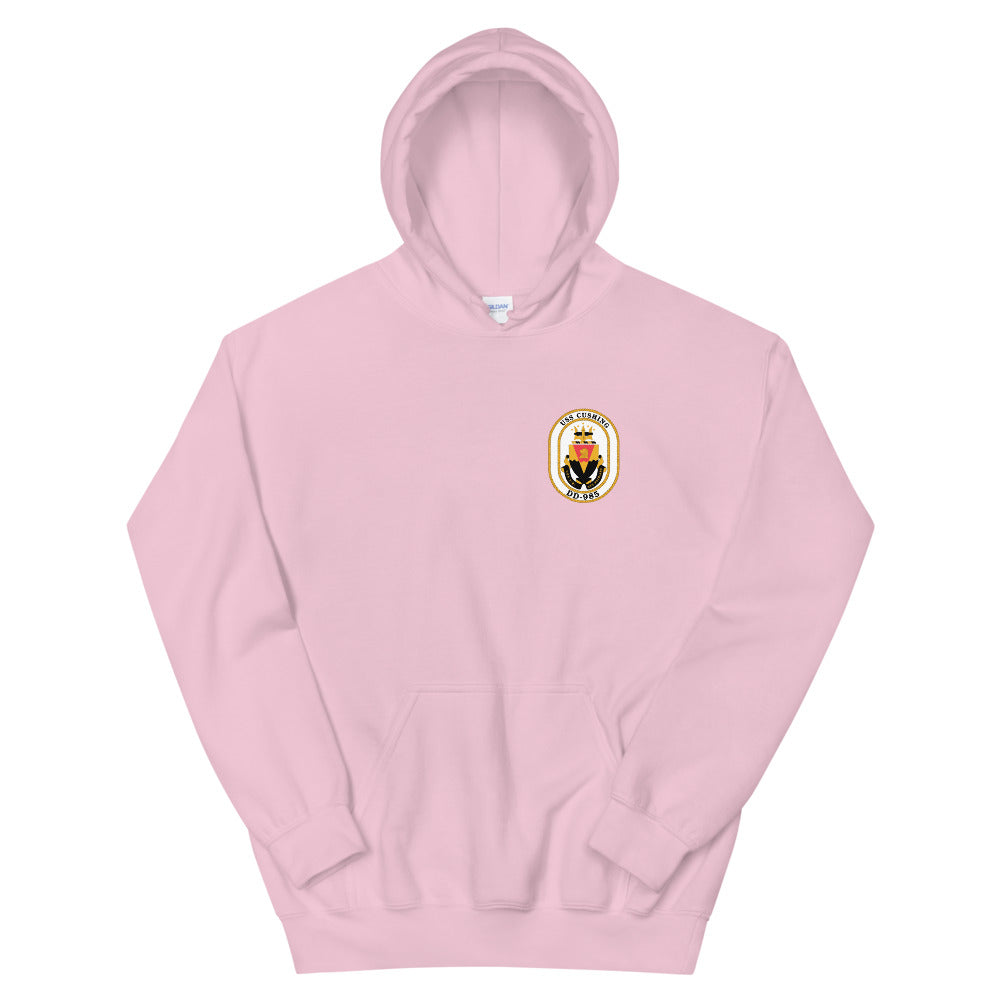USS Cushing (DD-985) Ship's Crest Hoodie