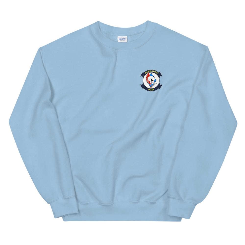 VFA-34 Blue Blasters Squadron Crest Sweatshirt