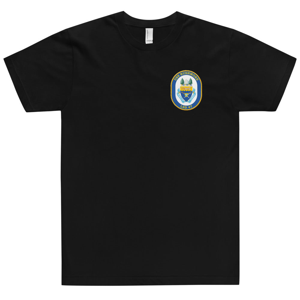 USS Rushmore (LSD-47) Ship's Crest Shirt