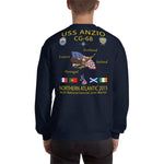 USS Anzio (CG-68) 2015 Cruise Sweatshirt