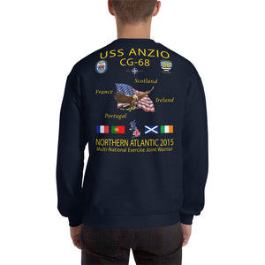 USS Anzio (CG-68) 2015 Cruise Sweatshirt