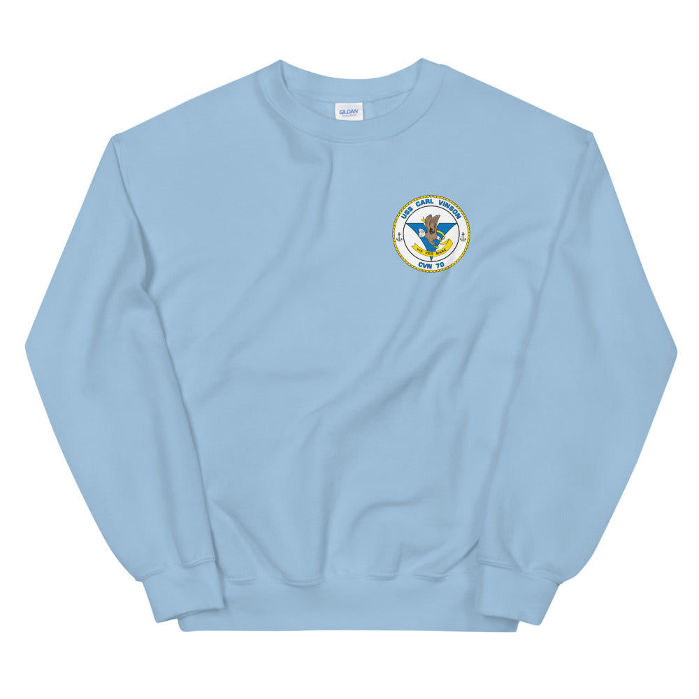 USS Carl Vinson (CVN-70) Ship's Crest Sweatshirt
