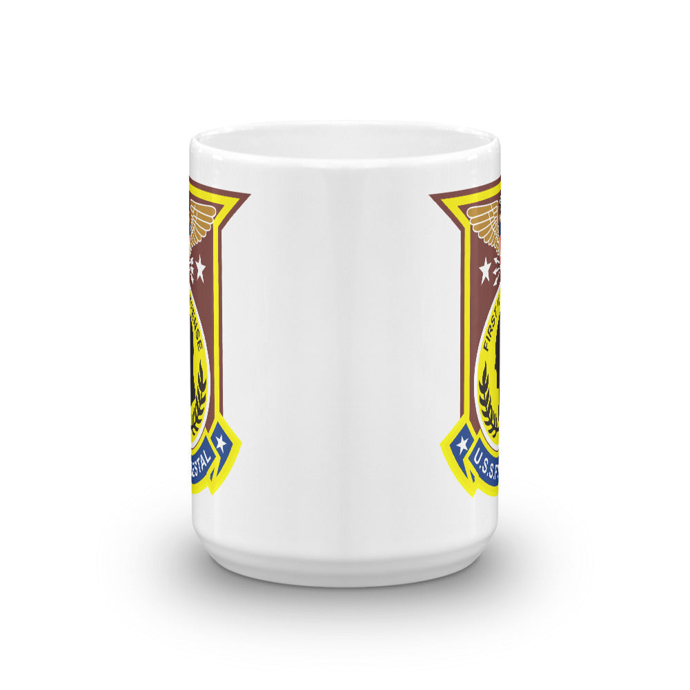 USS Forrestal (CVA/CV-59) Ship's Crest Mug