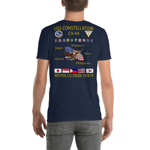 USS Constellation (CV-64) 1978-79 Cruise Shirt