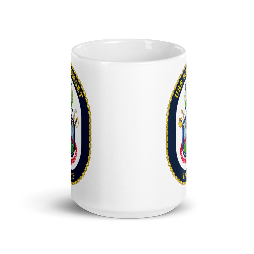 USS Somerset (LPD-25) Ship's Crest Mug