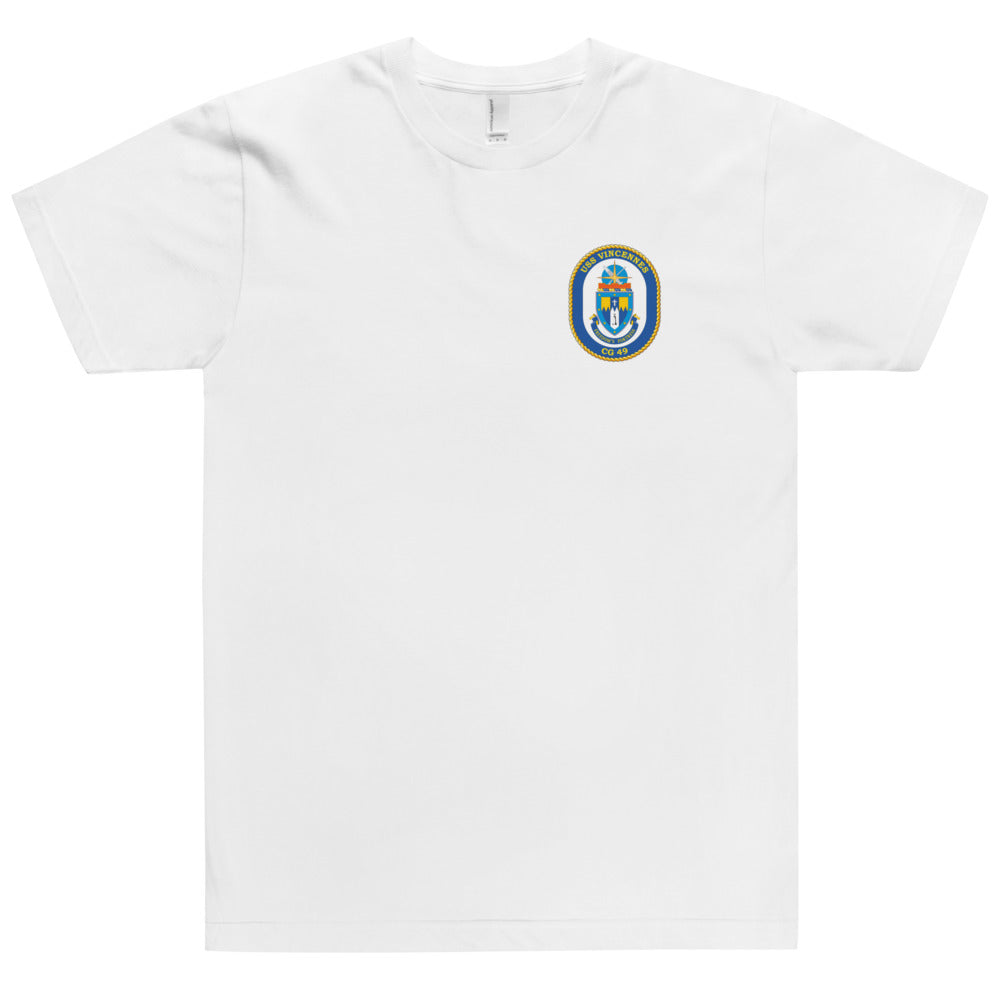USS Vincennes (CG-49) Ship's Crest Shirt