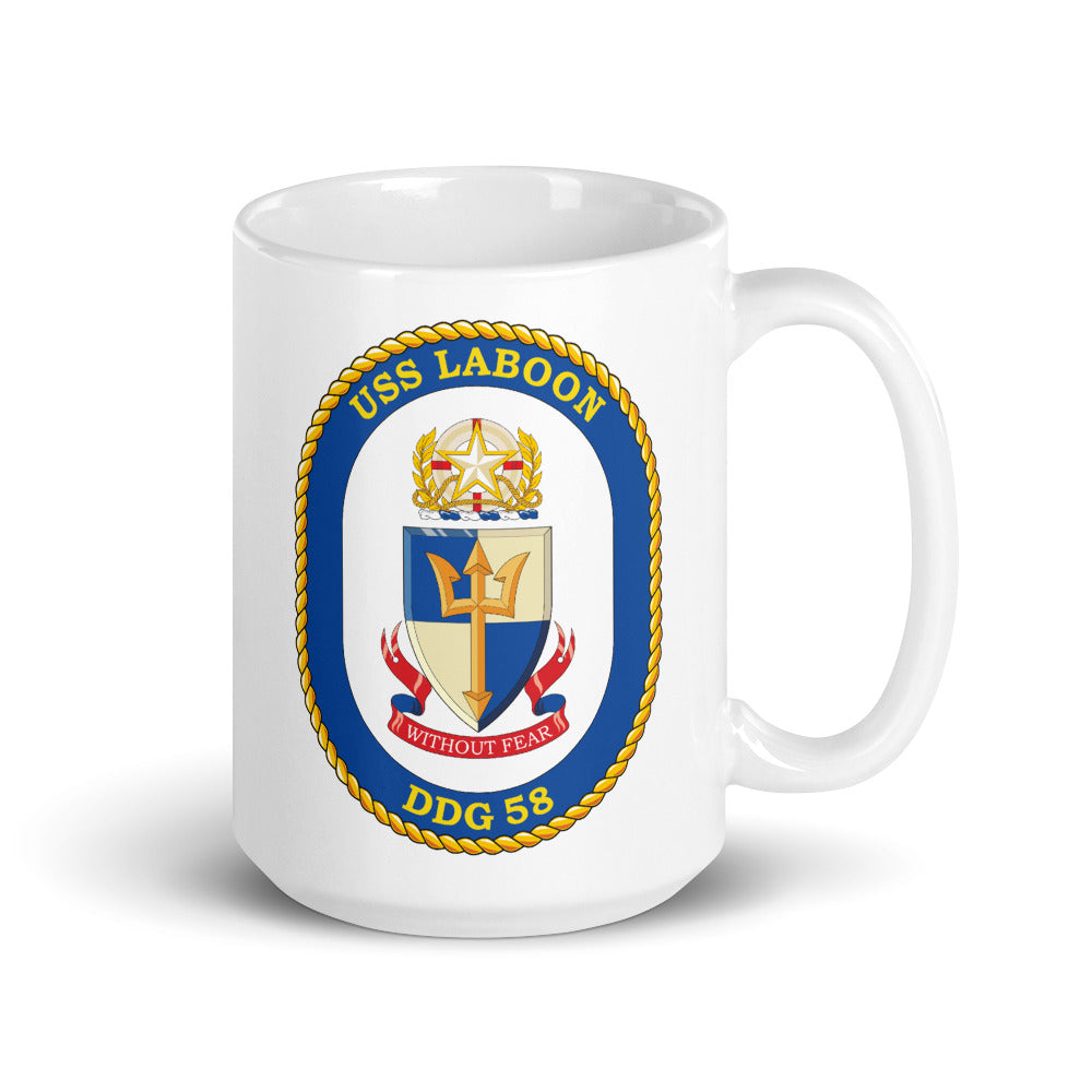 USS Laboon (DDG-58) Ship's Crest Mug