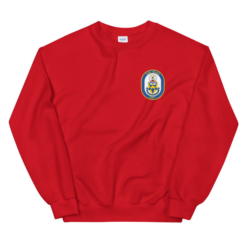 USS Wasp (LHD-1) Ship's Crest Sweatshirt
