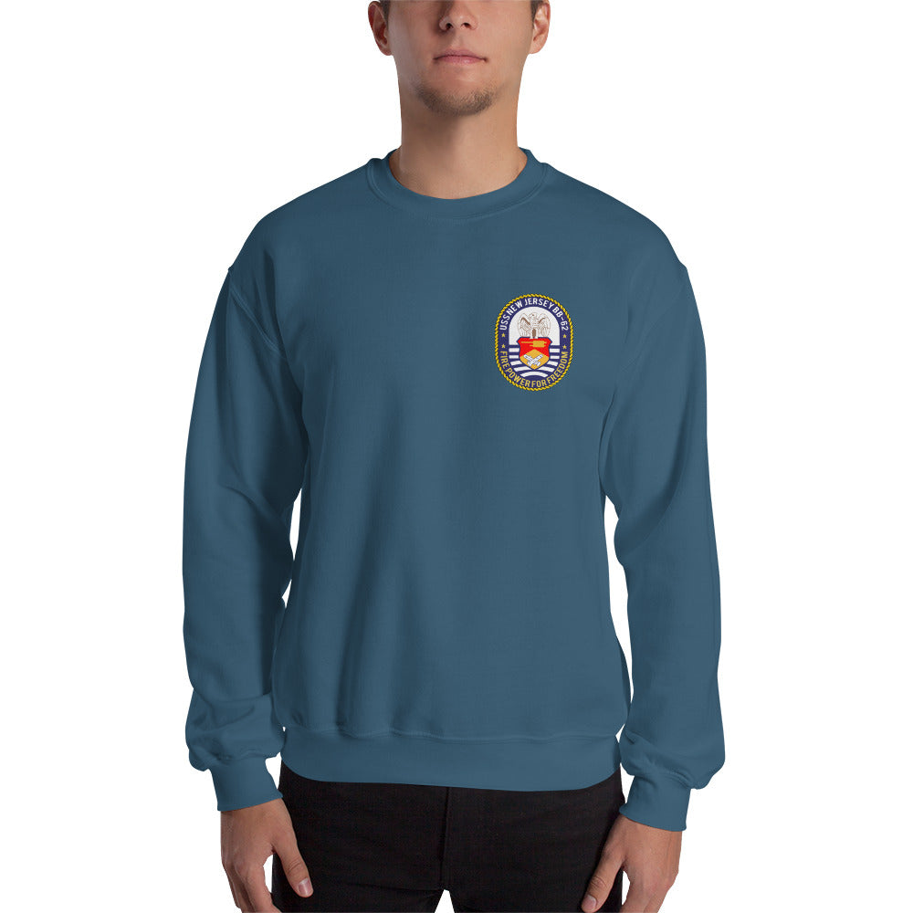 USS New Jersey (BB-62) 1986 Cruise Sweatshirt