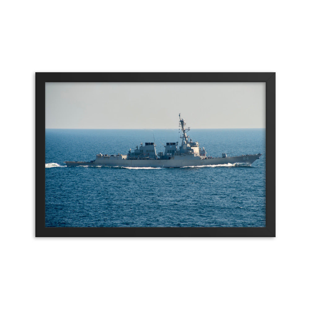 USS Bulkeley (DDG-84) Framed Ship Photo