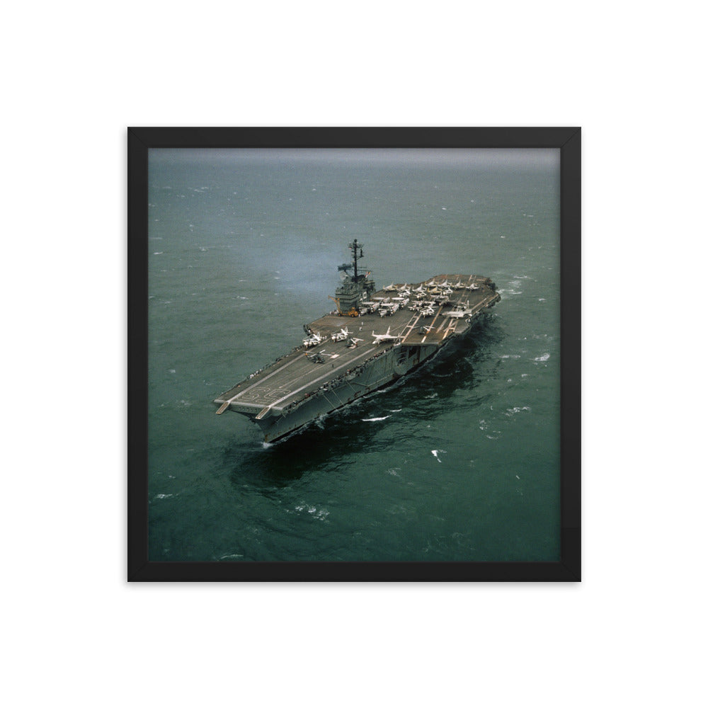 USS Forrestal (CV-59) Framed Ship Photo