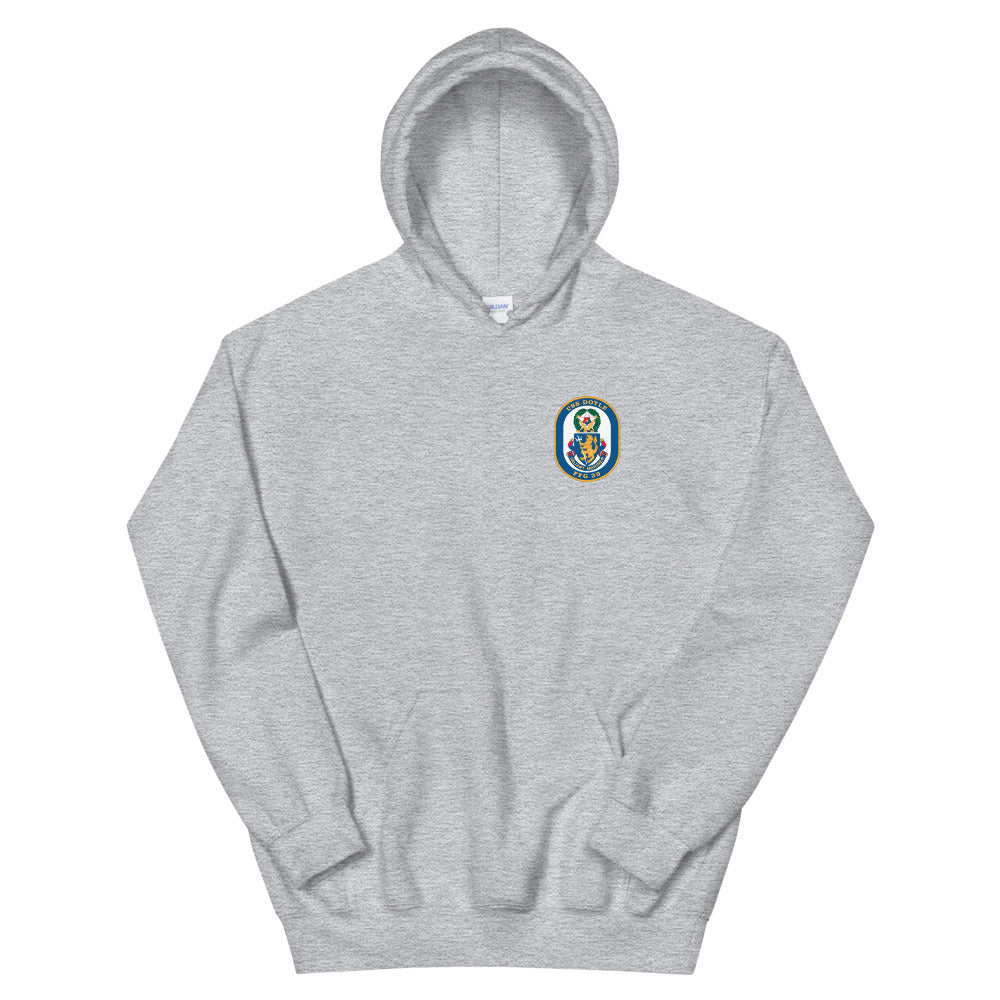 USS Doyle (FFG-39) Ship's Crest Hoodie