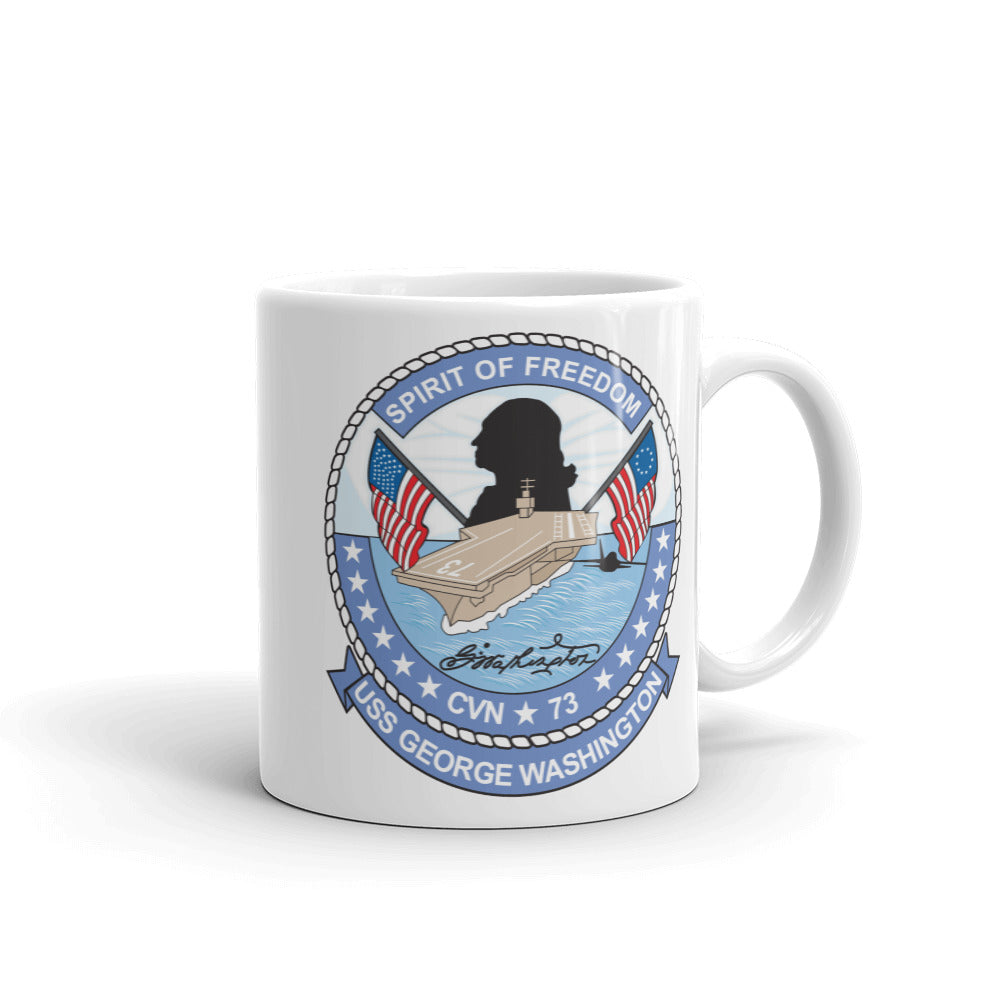 USS George Washington (CVN-73) Ship's Crest Mug
