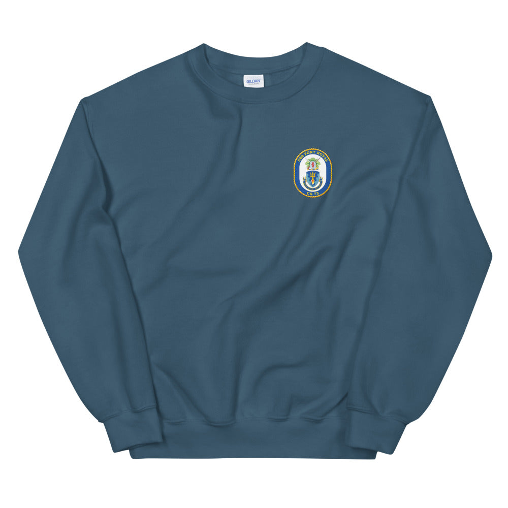 USS Port Royal (CG-73) Ship's Crest Sweatshirt