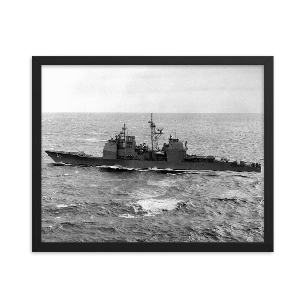 USS Anzio (CG-68) Framed Ship Photo