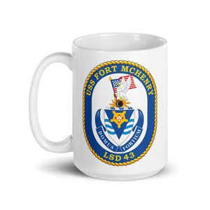 USS Fort McHenry (LSD-42) Ship's Crest Mug
