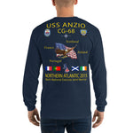 USS Anzio (CG-68) 2015 Long Sleeve Cruise Shirt