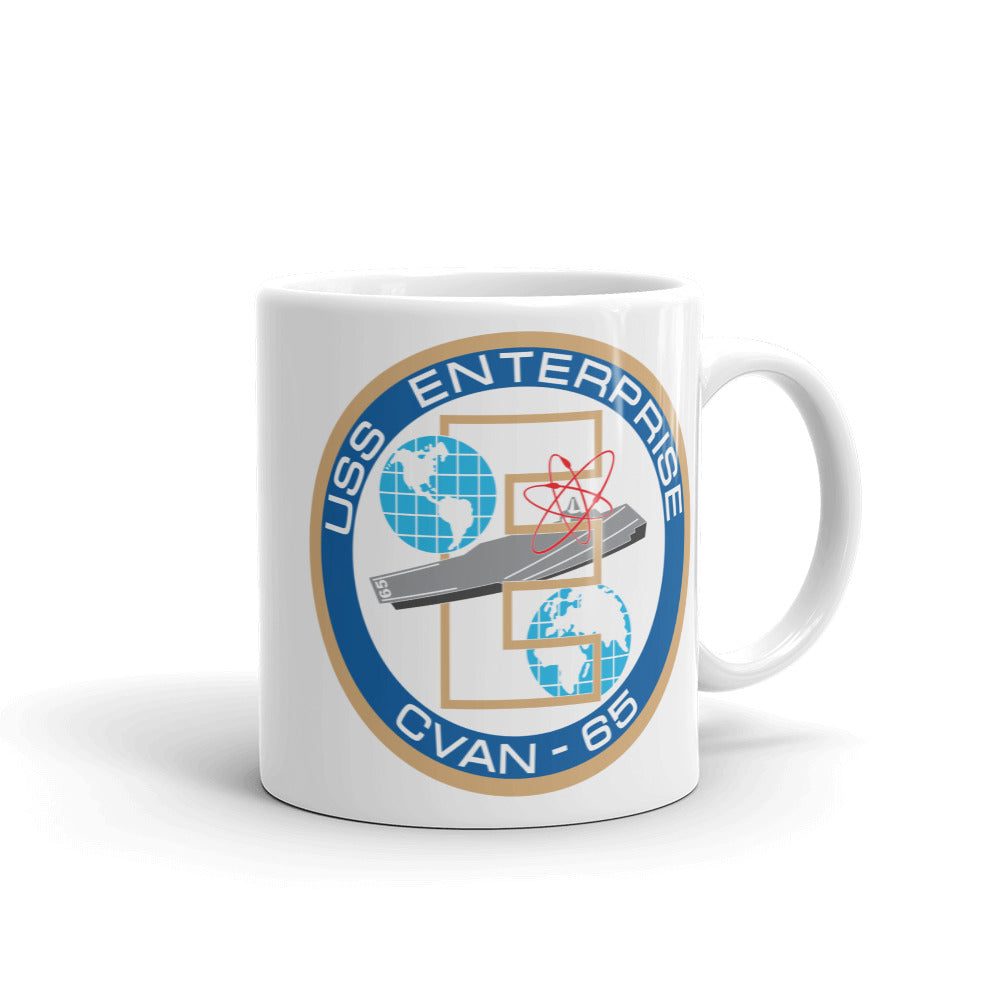 USS Enterprise (CVAN-65) Ship's Crest Mug