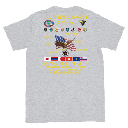 USS Ronald Reagan (CVN-76) 2011 Cruise Shirt