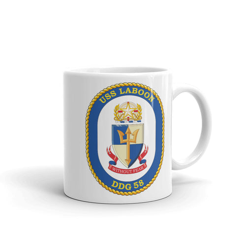 USS Laboon (DDG-58) Ship's Crest Mug