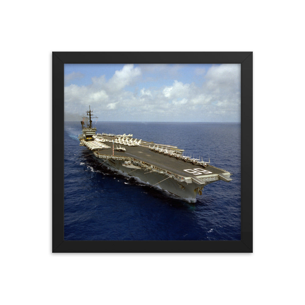 USS America (CV-66) Framed Ship Photo