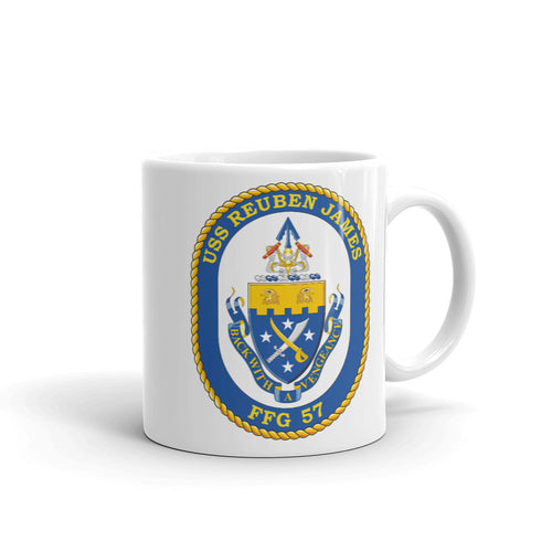 USS Reuben James (FFG-57) Ship's Crest Mug