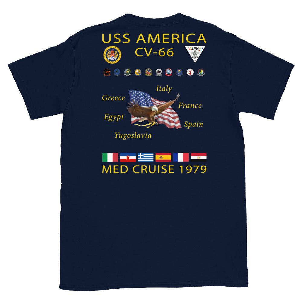 USS America (CV-66) 1979 Cruise Shirt