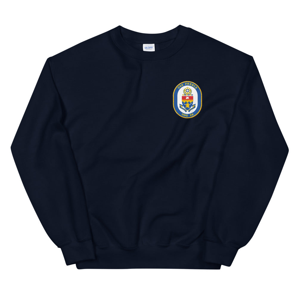 USS Preble (DDG-88) Ship's Crest Sweatshirt