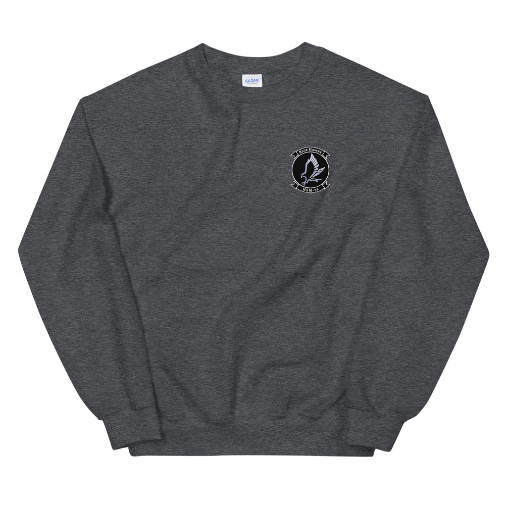 HSM-78 Blue Hawks Squadron Crest Sweatshirt