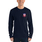 USS Ranger (CV-61) 1989 Long Sleeve Cruise Shirt - Map