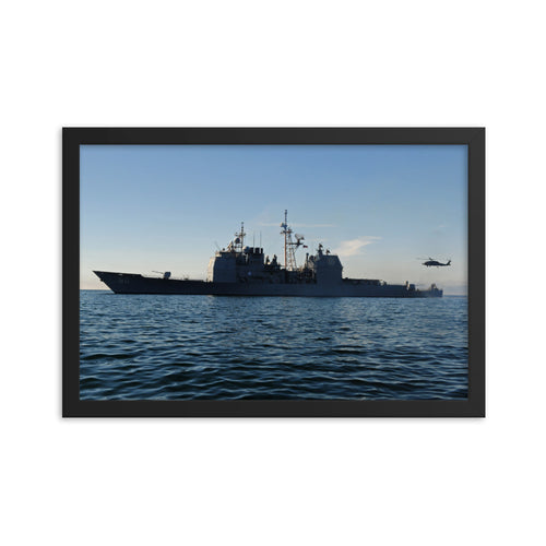 USS Normandy (CG-60) Framed Ship Photo