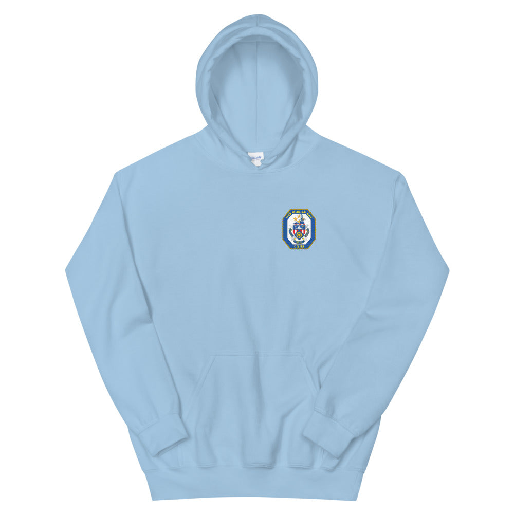 USS Mobile Bay (CG-53) Ship's Crest Hoodie